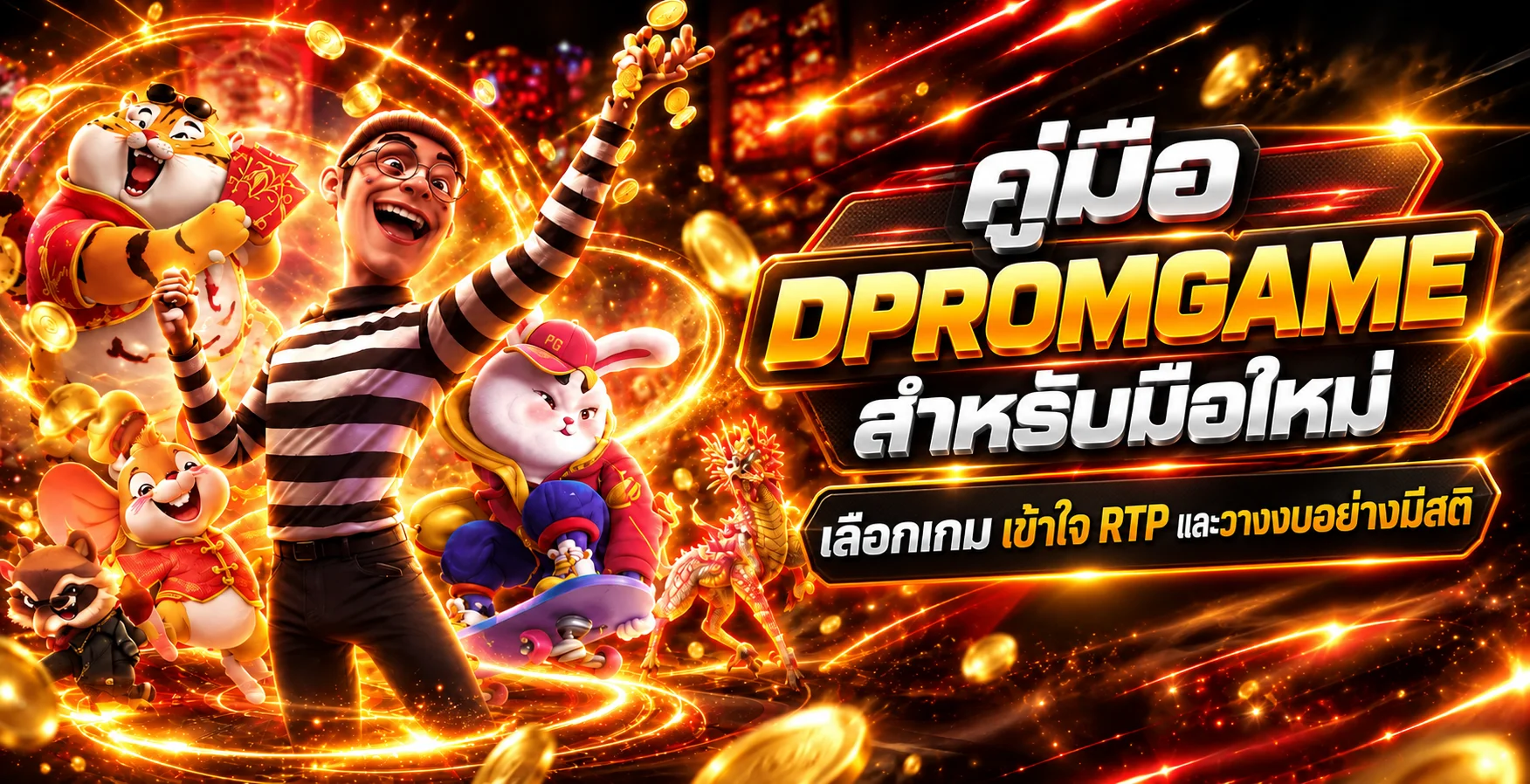 DPROMGAME คู่มือมือใหม่ เข้าใจ RTP และวางงบ